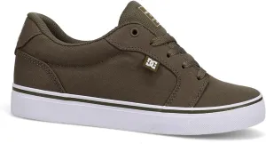 DC Men's Anvil TX Skate Shoe, Light Olive, 12