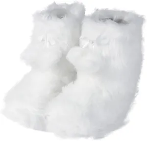 Home Slipper Women's Soft Fleece Plush Warm Indoor House Slipper Boots Shoes