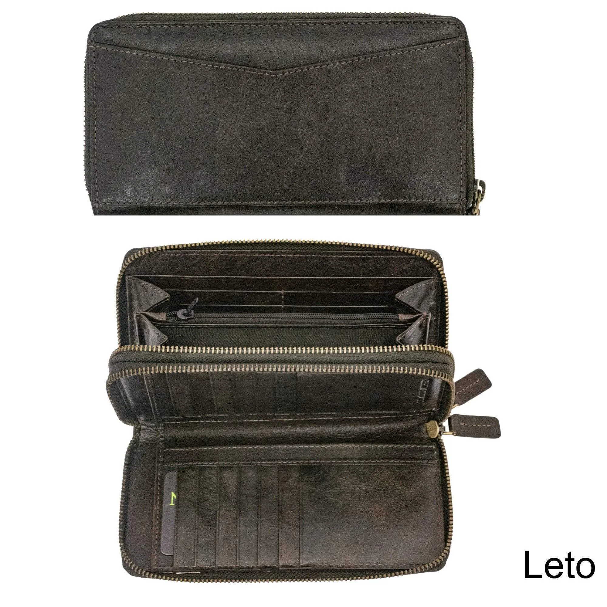 RFID Genuine Leather Wallet