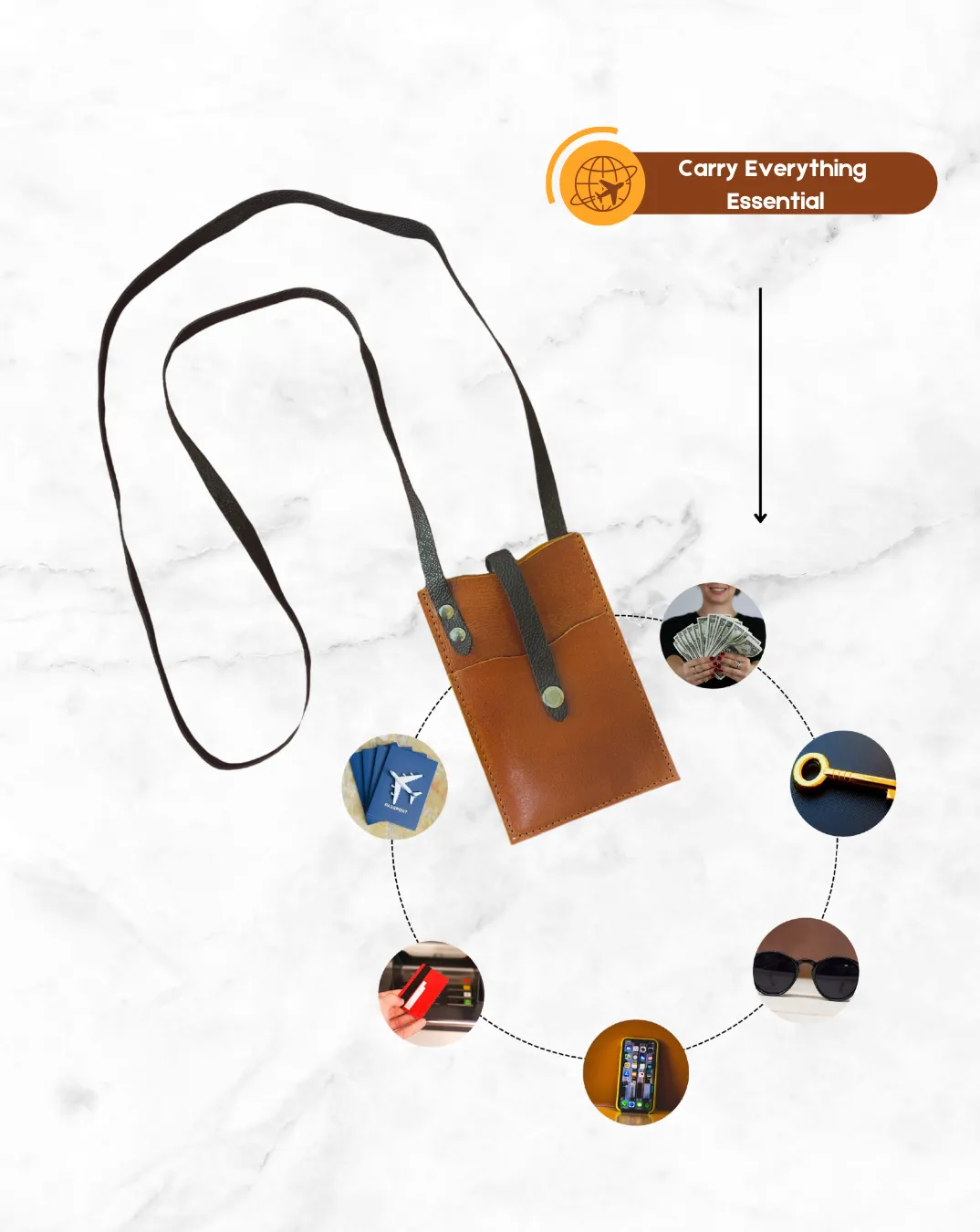 WanderLite Cross Body - Travel Crossbody Sling